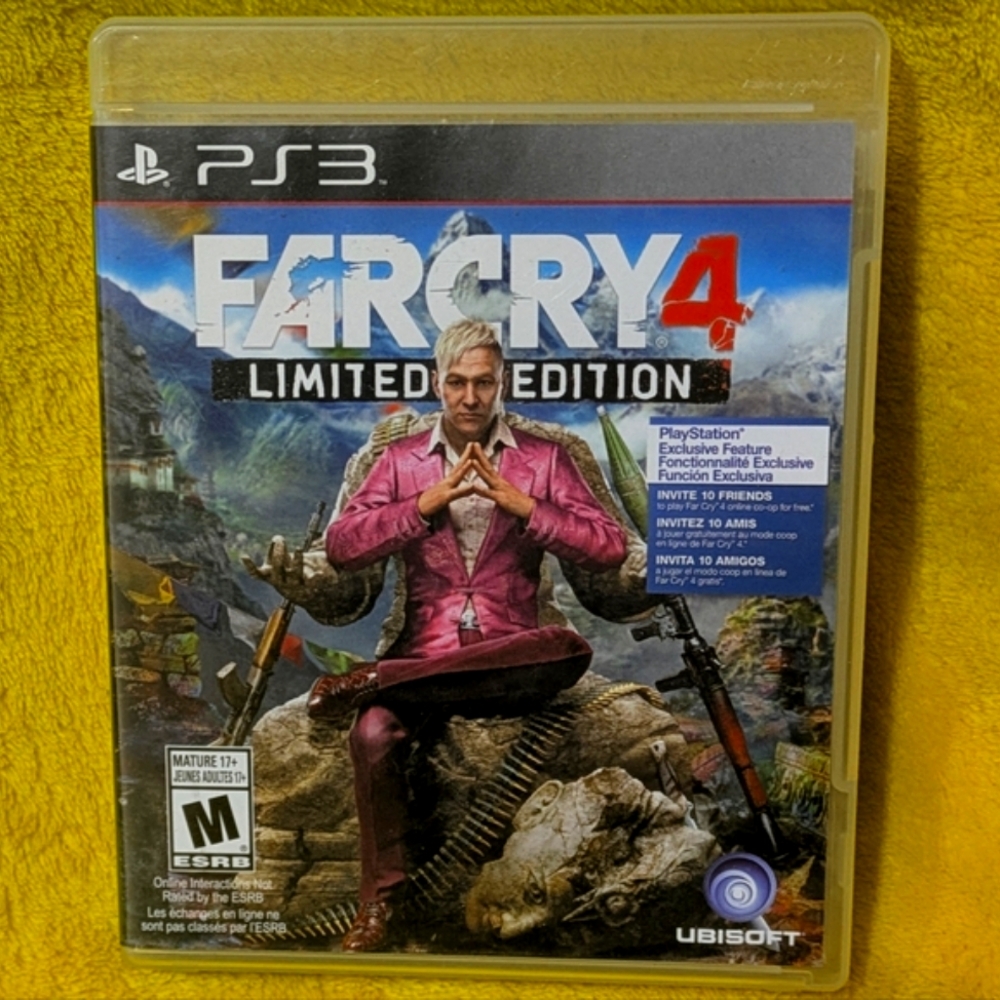 FARCRY 4 Limited Edition | Sony PS3 Black Label | Complete Game in Box | GC
